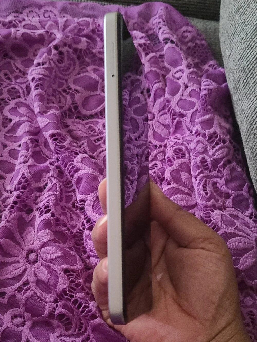 T-Mobile/Metro PCS Silver Smartphone — Sleek Silver Finish with Triple Camera